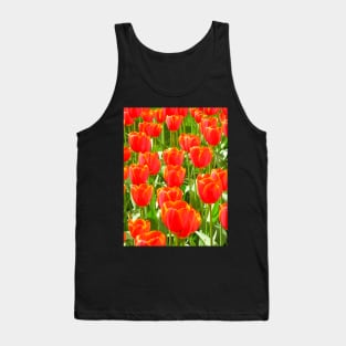 Red Tulips Tank Top